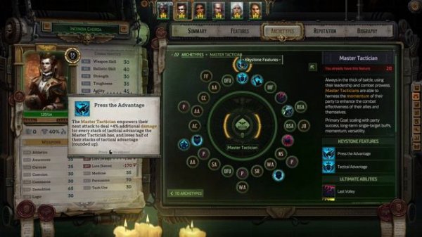 WH40K: Rogue Trader - Secret Dogmatic Party Member Mechanics Breakdown