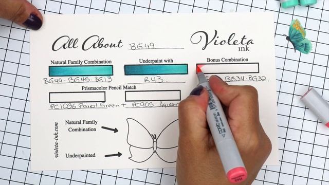 All About Copic Marker BG49 | Violeta-Ink.com смотреть онлайн