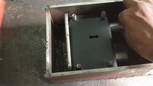 замок для гаража, заводской риф1 нестандартная установка