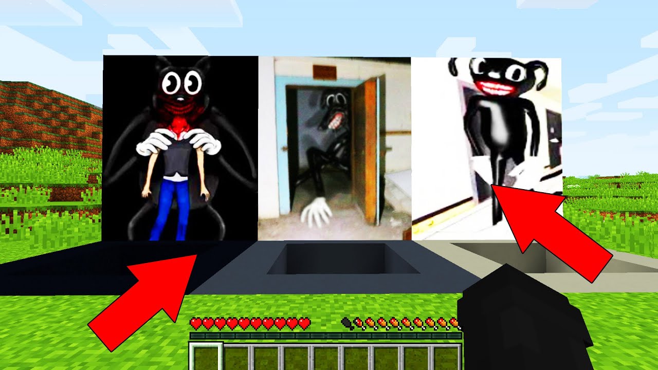 ВЫБЕРИ ПРАВИЛЬНУЮ ЯМУ CARTOON CAT CARTOON DOG CARTOON CATDOG VS МАЙНКРАФТ БИТВА SCP