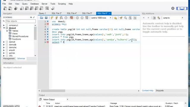 MySql for Beginners - primary key, not null,null and default смотреть онлайн