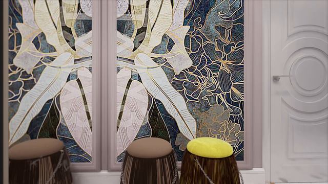 Архивиз проекта. Кухня + Спальня. смотреть онлайн