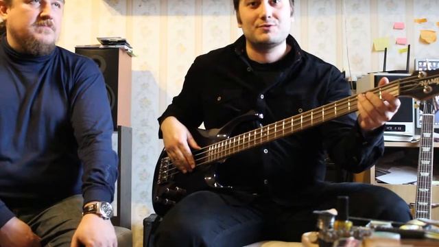 Ремонт гитар "Живой Рок" - Ремонт бас-гитары Hamer Алексея Цилина. смотреть онлайн