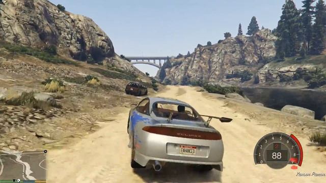 GTA 5 1995 Mitsubishi Eclipse GSX гта 5 авто машина car #авто #car #gta5 #гта5 смотреть онлайн