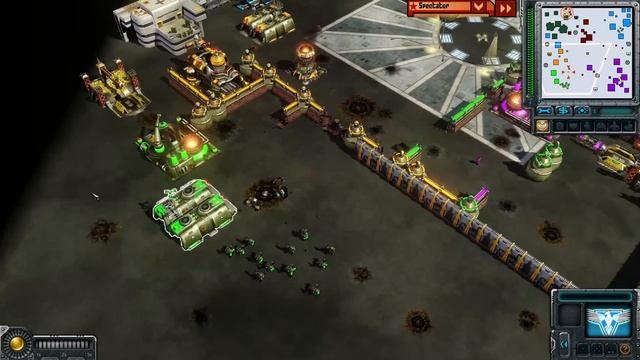 ПОЛНЫЙ ХАОС: Битвы на крошечных картах в Command and Conquer : Red Alert 3 смотреть онлайн