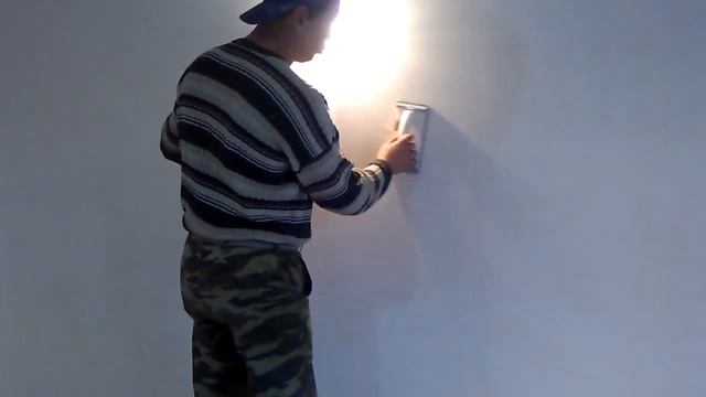 Шпаклевание и покраска стен