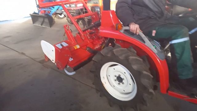 Мини-трактор Yanmar AF-15 смотреть онлайн
