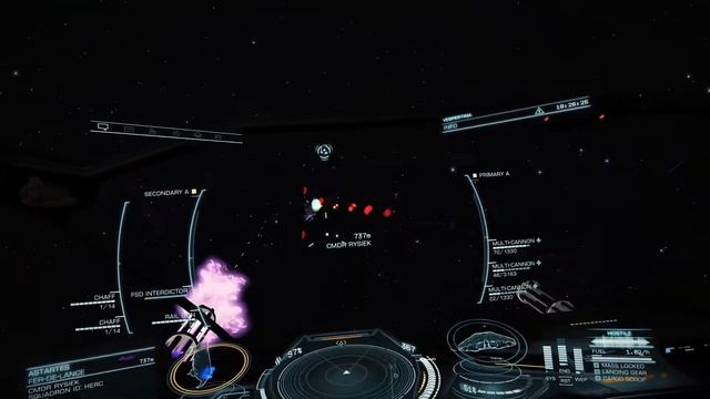 Vespertina (Cobra MKIII) vs FDL+Mamba+Corvette /Elite Dangerous PvP смотреть онлайн