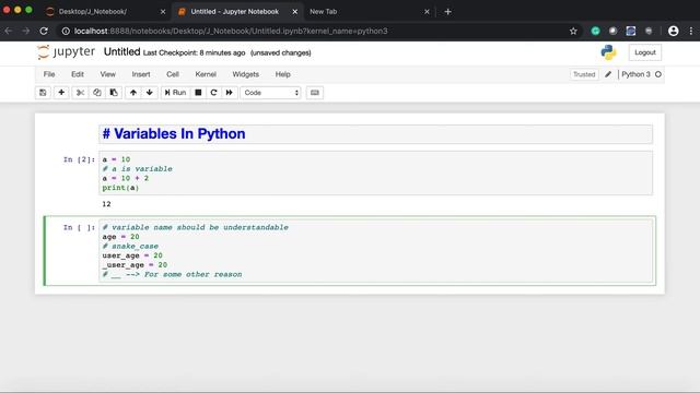 Python EP 6: Variables смотреть онлайн