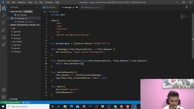 A Simple Microservice Project Using Golang PART - 2? #go-microservices смотреть онлайн