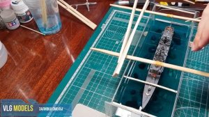 Диорама корабля с эпоксидной смолой часть 2 ФИНАЛ