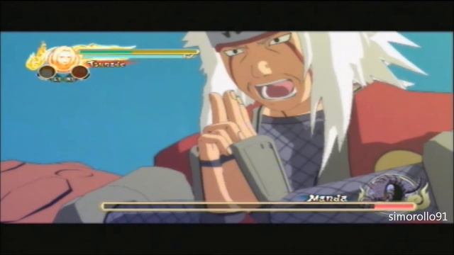 Naruto Ultimate Ninja Storm 1 - Manda And Orochimaru Vs Tsunade Boss Battle