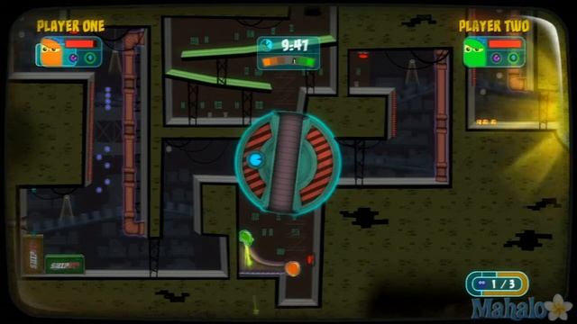 Tales from Space About a Blob Co-op Walkthrough - Level 15 - Warehouses 1 смотреть онлайн