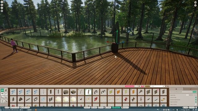 The Wetlands - Alligator Swamp! ¦ Walkthrough Habitat ¦ Planet Zoo Wetlands Animal Pack смотреть онлайн