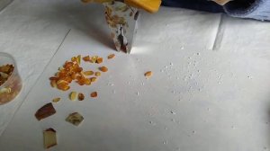 Как сделать отверстия в янтаре