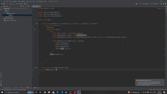 How to make a UDP ddos in java смотреть онлайн