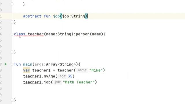 kotlin - Abstract class смотреть онлайн