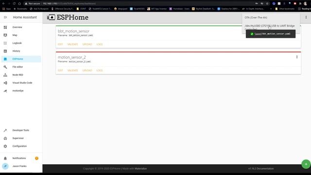How To Setup Motion Sensor & ESPHome /w ESP8266 & ESP32 In Home Assistant // NODE-RED Light Trigger