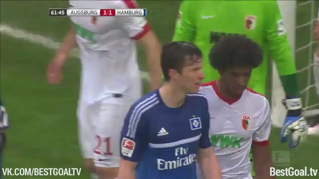 Аугсбург 1:3 Гамбург. Обзор матча и видео голов смотреть онлайн