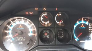 Самодиагностика 2 Паджеро 3 дизель