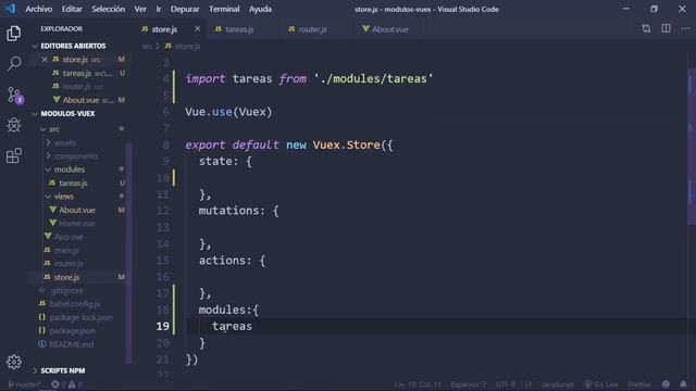 VUEX Modules | Aprende a trabajar con módulos en Vue.js [ESPAÑOL] смотреть онлайн