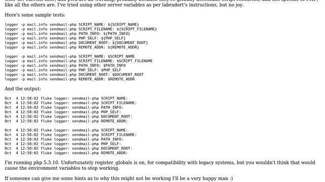 DevOps & SysAdmins: Output php mail calls to log file смотреть онлайн