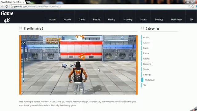 How to play Free Running 2 online game смотреть онлайн