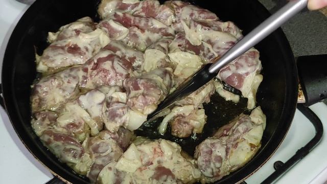 Супер нежная и вкусная куриная печень с крахмальным соусом! Этот рецепт вас сведёт с ума!