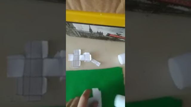 Крипер из Майнкрафта из бумаги без принтера смотреть онлайн