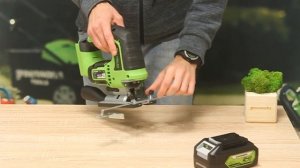 Обзор аккумуляторного лобзика Greenworks GD24JS 24V, арт. 3601407