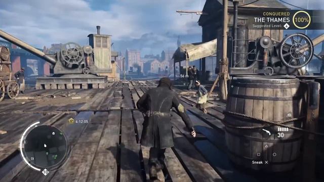 PS4 Assassin's Creed Syndicate Jacob Free Roam #1 смотреть онлайн