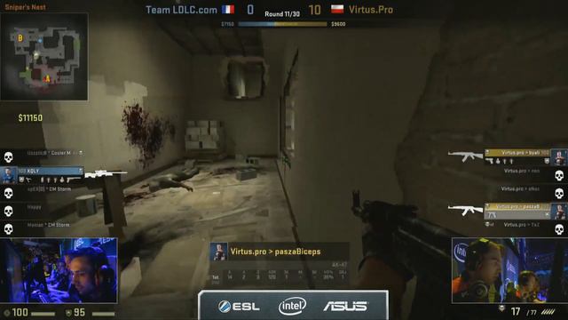 Team LDLC vs Virtus.pro - 1/3 Mirage. Мажор EMS One Katowice 2014. Playoff 1/4 Стадия. CS:GO смотреть онлайн