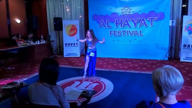 Ракс. Полина Довбня. El Hayat Festival. Восточные танцы смотреть онлайн