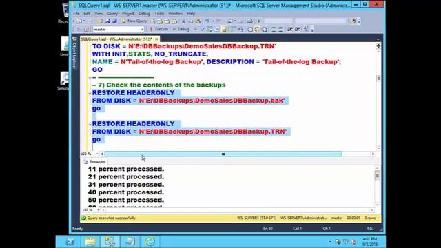 SQL Server Database Recovery Techniques 28 смотреть онлайн