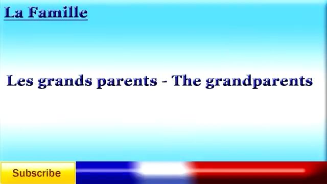 French Lesson 23 - Learn French Family Members Vocabulary - Les membres de la Famille смотреть онлайн