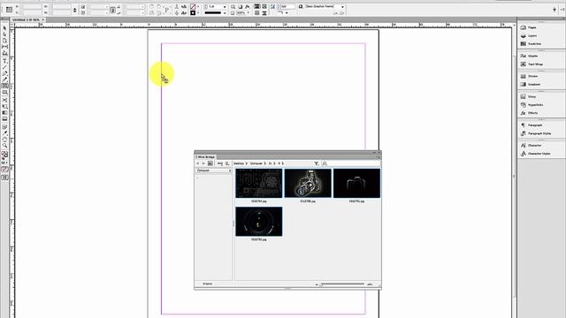 Как в Indesign CS6 быстро и равномерно разместить изображения на странице? смотреть онлайн