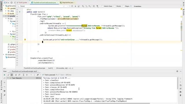 ProjectReactor Flux OnErrorContinue смотреть онлайн