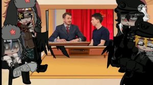 .•°Реакция стран на видио,,Экзамен по истории" •_*Gacha life/CountryHumans*°•.