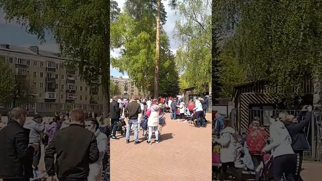 Праздник дня Победы в парке Пехорка.Балашиха.2023 смотреть онлайн