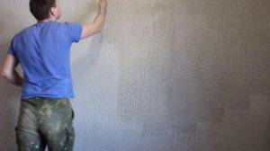 декоративная штукатурка из шубы. декоративная шуба валиком.  шуба в квартире.