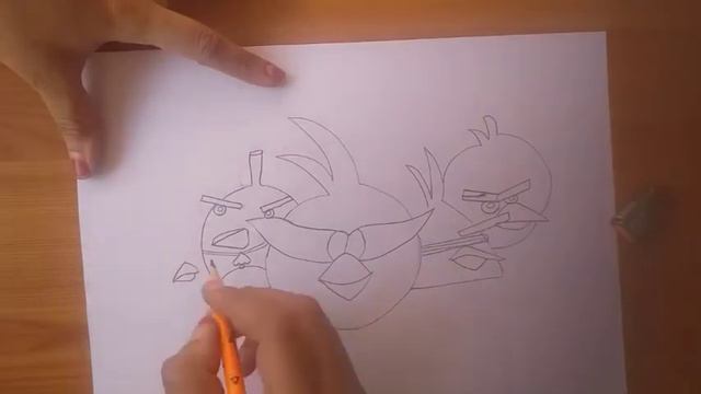 How to Draw Angry Birds (Space) Characters|| SH Arts|| смотреть онлайн