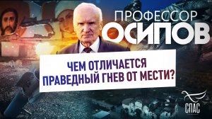 ПРОФЕССОР ОСИПОВ: ЧЕМ ОТЛИЧАЕТСЯ ПРАВЕДНЫЙ ГНЕВ ОТ МЕСТИ?
