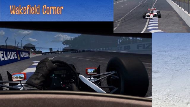 Adelaide Street Circuit (Parklands) on McLaren MP4/4 смотреть онлайн