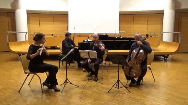Wilhelm Kempff, Quartet in G Major Op.15 (fl, vl, vc, pf) | Ginevra Petrucci, Quartetto Raro смотреть онлайн