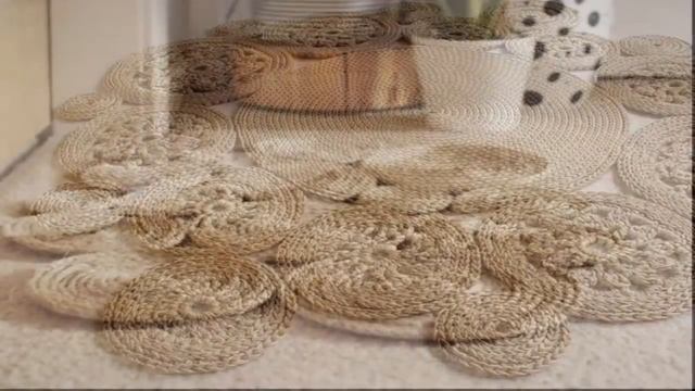 КОВРИКИ ИЗ ДЖУТОВОГО ШПАГАТА: ИДЕИ И ПРАКТИЧЕСКИЕ СОВЕТЫ смотреть онлайн