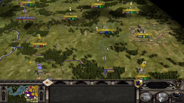(#5) Medieval 2 Total War | Teutonic Hotseat | Novgorod - The Subtle Art of Administration смотреть онлайн