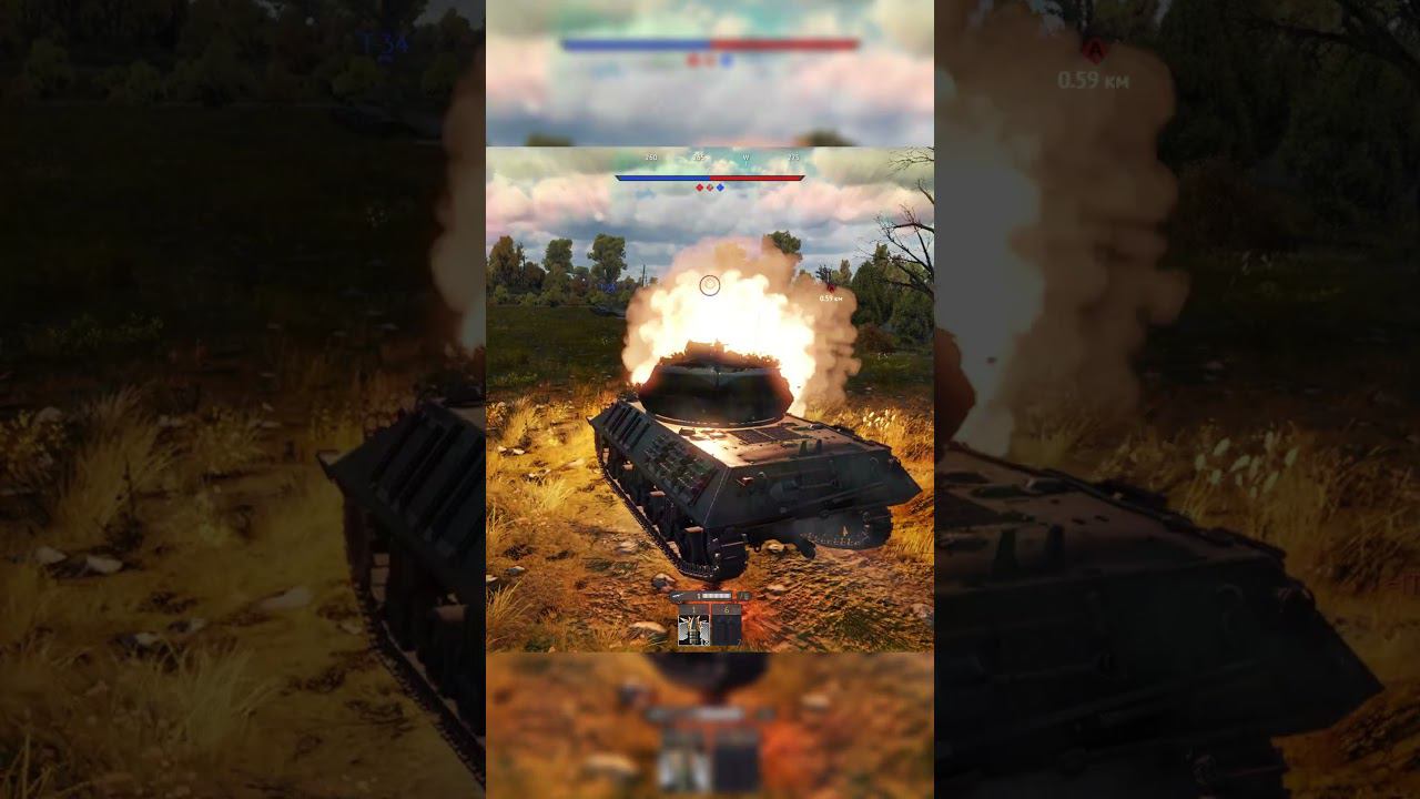 КАК ОНО ЕСТЬ В WAR THUNDER #shorts смотреть онлайн