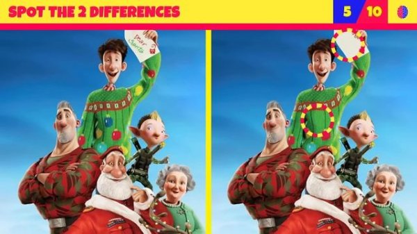 ? Christmas ? Spot the Difference | Find the Differences | Christmas Picture Puzzle Game