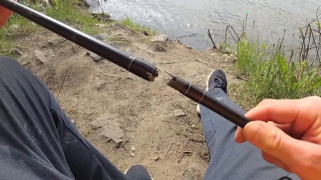Рыбалка на реке Десна. Всего один лещ и сломанный фидер. смотреть онлайн