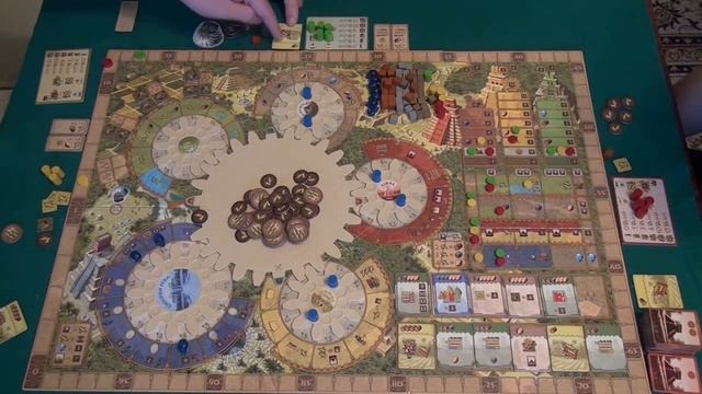Tzolk'in: The Mayan Calendar-играем в настольную игру, Board Game